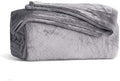 Fleece Blanket King Size Grey Lightweight Super Soft Cozy Luxury Bed Blanket Microfiber