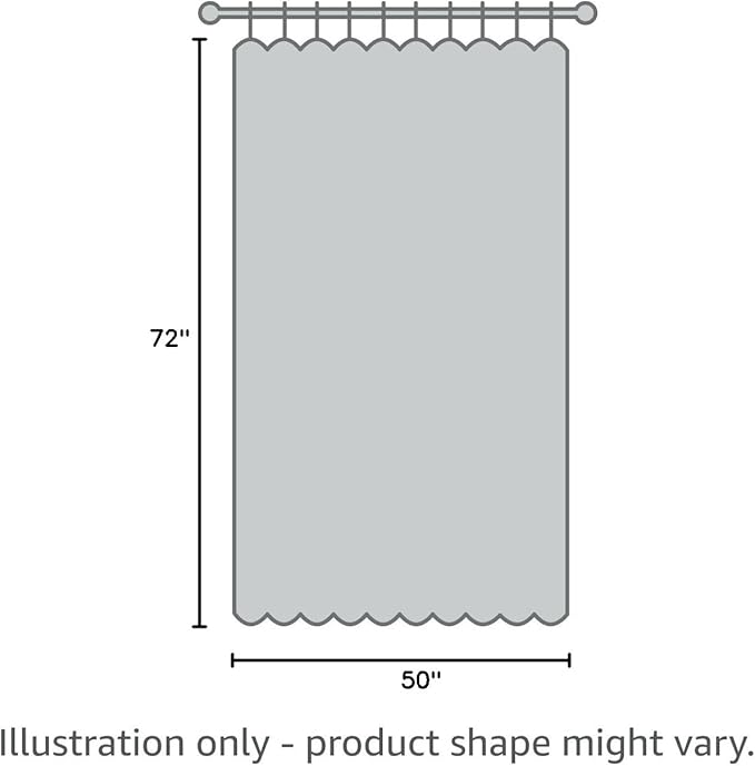 100% Blackout Shield Linen Blackout Curtains for Bedroom 72 Inches Long, Back Tab/Rod Pocket Living Room Drapes, Thermal Insulated Blackout Curtains 2 Panels Set, 50" W x 72" L, Black