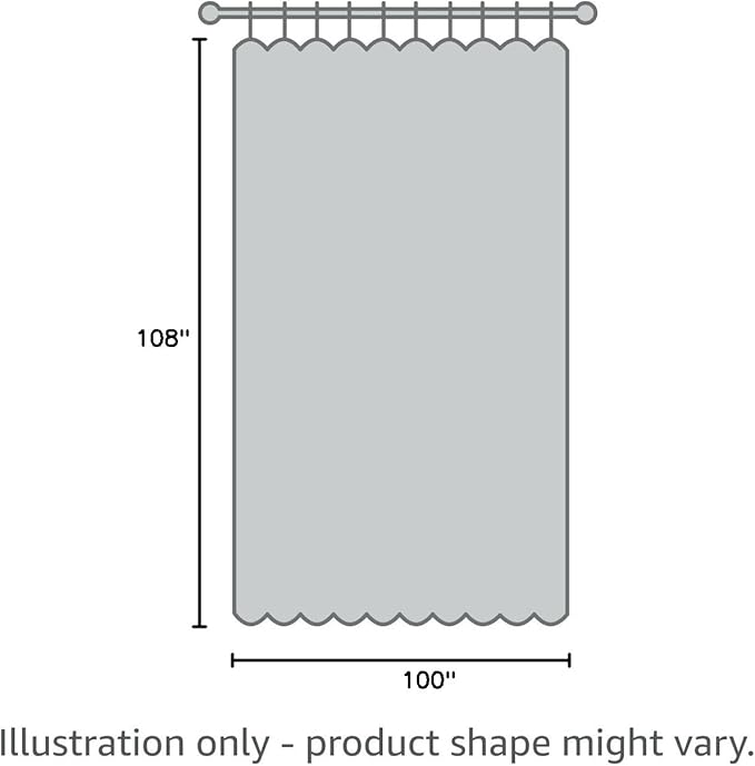 Beauoop 100% Blackout Curtains 108 Inches Long 2 Panels for Bedroom Living Room Blue Grey Moroccan Geo Room Darkening Thermal Insulated Soundproof Grommet Top Window Treatments Drapes, 50x108 Set of 2