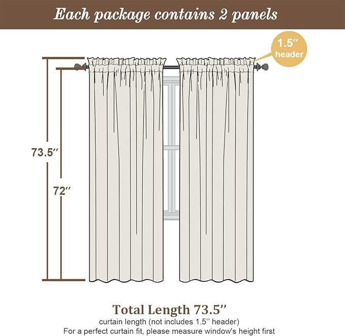 Chyhomenyc Sage Green Sheer Curtains 72 Inches Long 2 Panels Set, Light Filtering Tufted Textured Soft Airy Rod Pocket Elegant Leaf Window Treatment Drapes for Bedroom Living Room, 42" Wx72 L, 2PCS