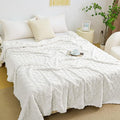 Aganear Blanket King Size - Lightweight Portable Fuzzy Cozy Soft Blankets for Couch, Sofa, Bed, Breathable and Skin-Friendly for All Season Accessories(108"x90", White)